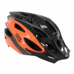 Marque Casque Vélo Ges® Rocket - Noir/Orange