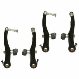 Marque Etrier Frein Vtt-City V-Brake Alu Noir (2 Paires) 103Mm 1 Marque Etrier Frein Vtt-City V-Brake Alu Noir (2 Paires) 103Mm