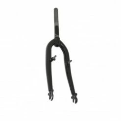Marque Fourche Vtt 20 " Rigide Cintree Acier Noir Avec Tasseaux Pivot (200-140Mm) Filete 1"-22,2 Interieur