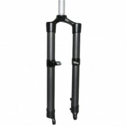 Marque Fourche Vtt 27.5 " Rigide Alu 7075 Fourreaux Carbone 3K Pour Frein A Disque Et V-Brake Pivot Lisse 1"1-8-28,6 Exterieur 960 Grs.