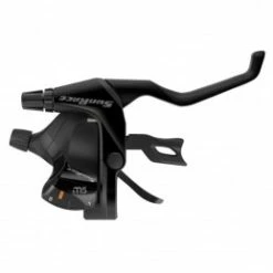 Marque Levier-Manette Vtt Sunrace Stm500 8X3V. Noir Pour Frein V-Brake Compatible Shimano (Paire)