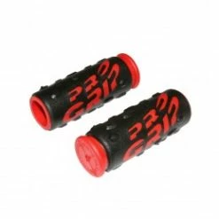 Marque Poignee Vtt Progrip 952 Noir-Rouge Ø22Mm L85Mm (Paire)