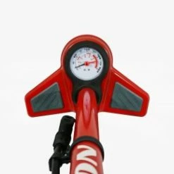 Marque Pompe à Pied Newton® FPV1 Acier - Rouge -VTT Soldes pompe a pied newton fpv1 acier rouge 2