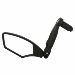 Marque Rétro Vélo Réglable Gauche Noir