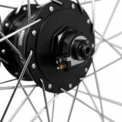 Marque Roue Vtc 700X35 Avant Er10 Alu Noir Double Paroi Moy Shimano Dynamo 6 Volt-3W Centerlock Eclairage Av Et Arr Compatible V-Brake -VTT Soldes roue vtc 700x35 avant er10 alu noir double paroi moy shimano dynamo 6 volt 3w centerlock eclairage av et arr compatible v brake 2