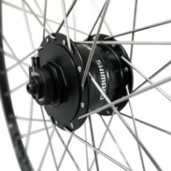 Marque Roue Vtc 700X35 Avant Er10 Alu Noir Double Paroi Moy Shimano Dynamo 6 Volt-3W Centerlock Eclairage Av Et Arr Compatible V-Brake -VTT Soldes roue vtc 700x35 avant er10 alu noir double paroi moy shimano dynamo 6 volt 3w centerlock eclairage av et arr compatible v brake 3