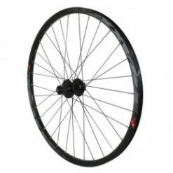 Marque Roue Vtt 27.5" Traxx21 Disc Arr. Noir illet Moyeu Shimano M475 6 Trous Cass. Shima. Sram 11-10-9 Vit. Noir Ray. Noir Tubeless