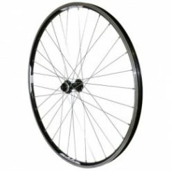 Marque Roue Vtt 29" Combo Avant Noir Renforce Vbrake Moy Shimano Rm66 Compatible Disc Centerlock Jante Double Paroi R. Inox
