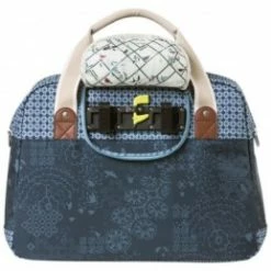 Marque Sac à Main Vélo Basil® Bohème 18L - Bleu -VTT Soldes sacoche arriere velo lateral sac a main basil boheme 18 l 1 3