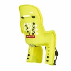 Marque Siège Bébé Vélo Polisport® Joy - Jaune Fluo -VTT Soldes siege bebe velo polisport r cadre joy jaune fluo 4
